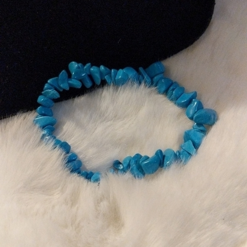 💛Turquoise stretch bracelet ❤️❤️❤️